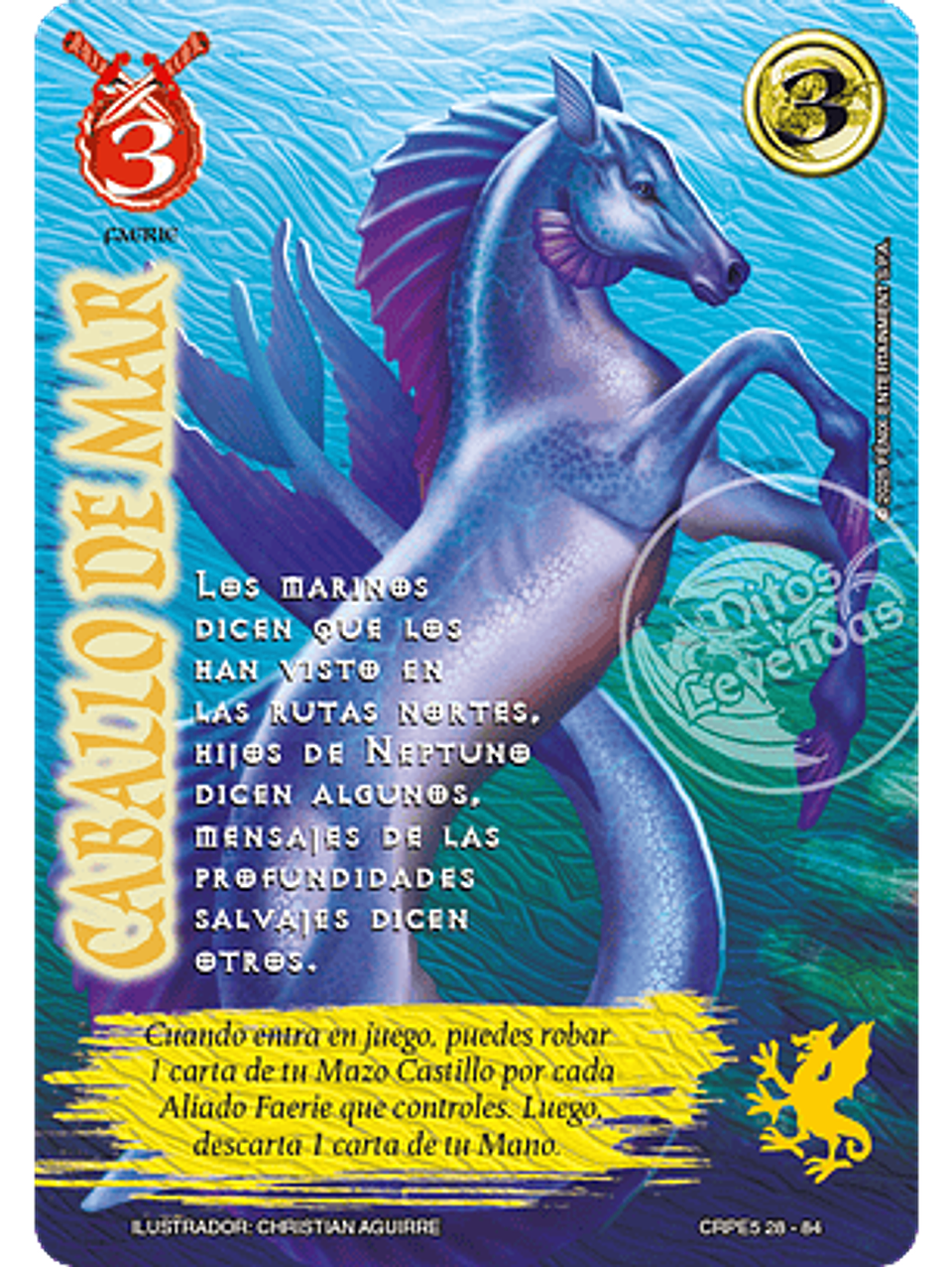 Caballo de mar (Kit Racial Faerie 2025) 1