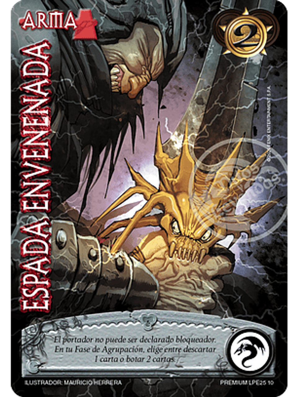 Espada envenenada (LPE25 - Foil Premium) 1
