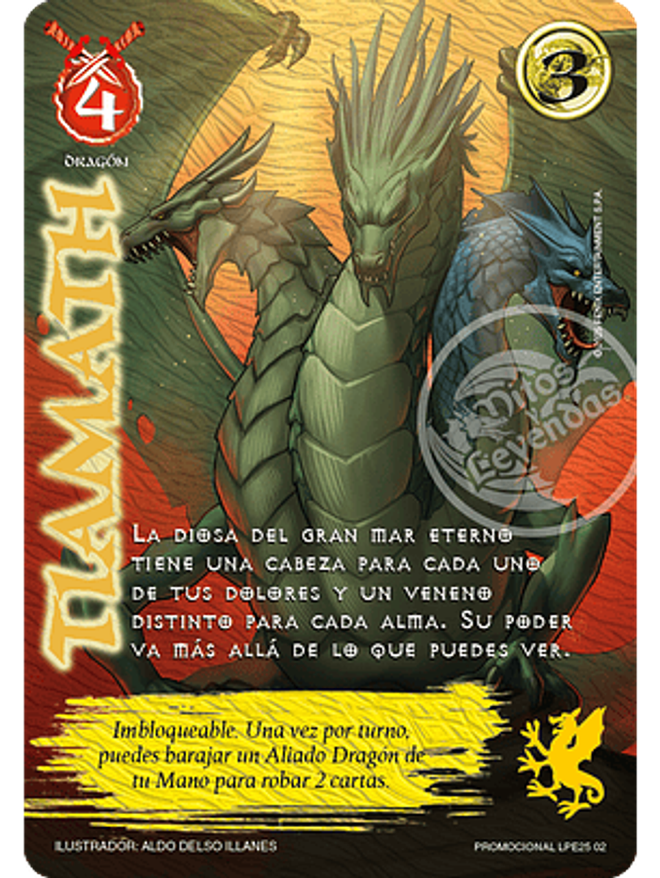 Tiamath (LPE25 - Arte Alternativo) 1