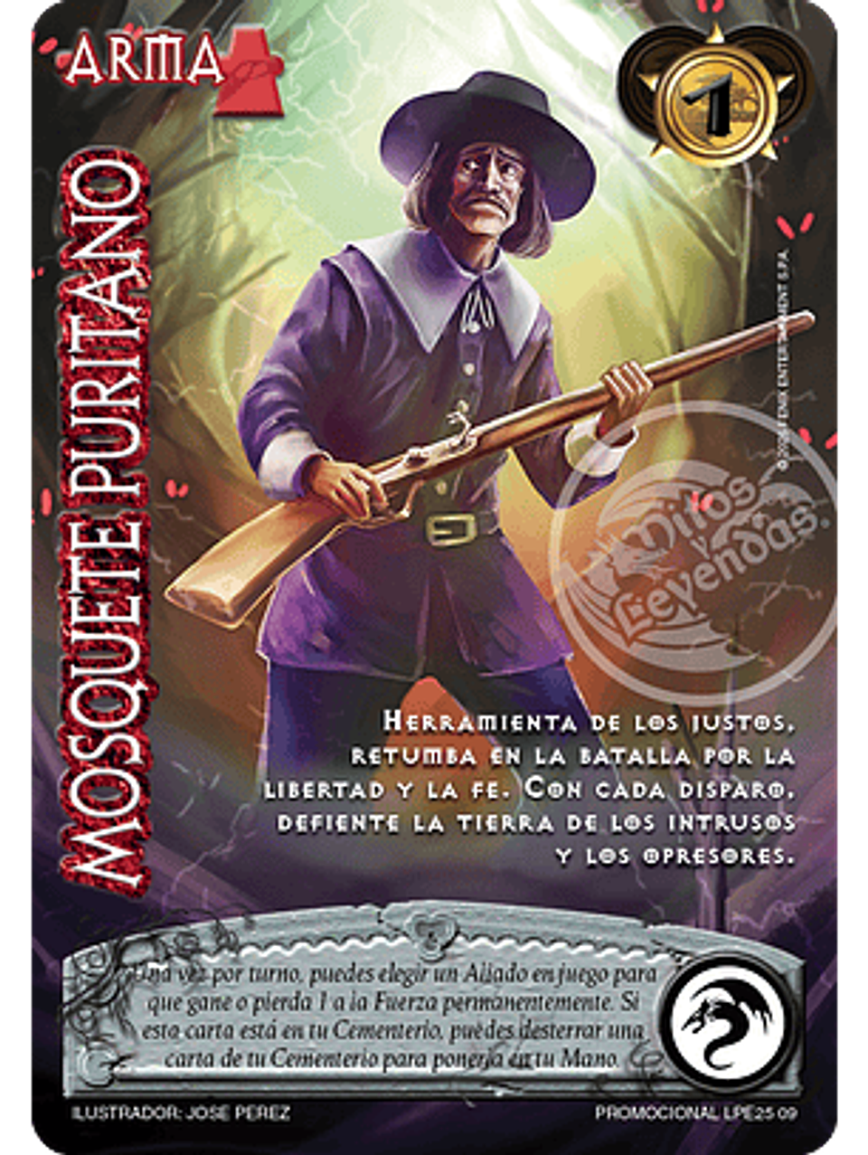 Mosquete Puritano (LPE25 - Arte Alternativo) 1