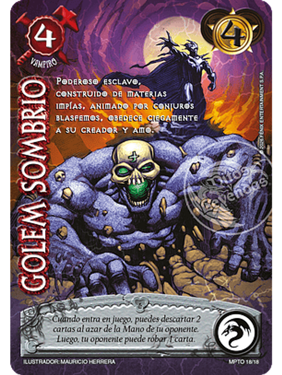 Golem Sombrio (MP3 - Tombstone) 1