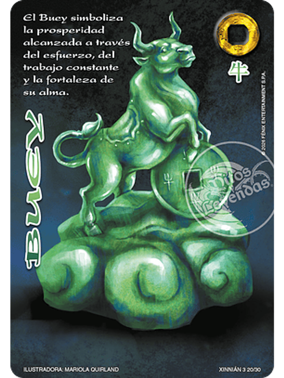 Buey (Xinnian 3 - Año del caballo) 1