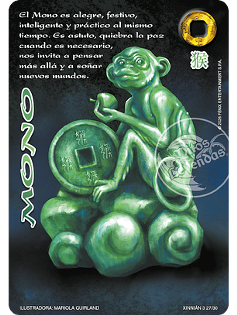 Mono (Xinnian 3 - Año del caballo) 1