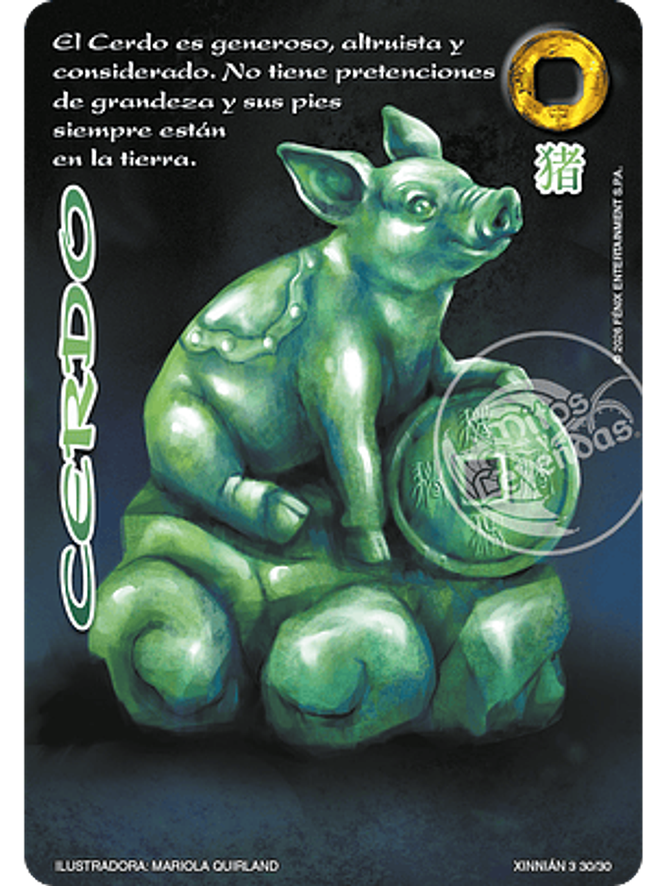 Cerdo (Xinnian 3 - Año del caballo) 1