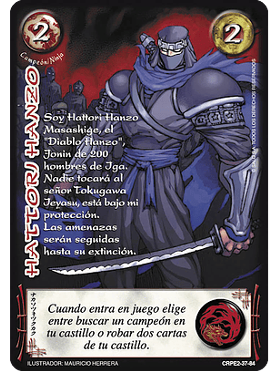 Hattori Hanzo (CRPE2 - Campeón) 1