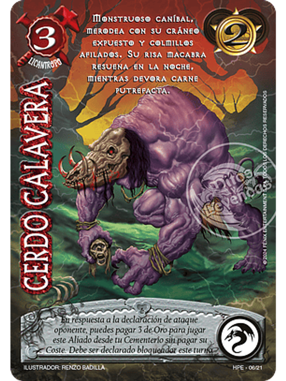 Cerdo Calavera (VDLN) 1