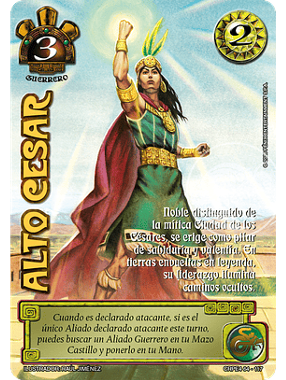 Alto Cesar (Kit Racial Guerrero 2025) 1