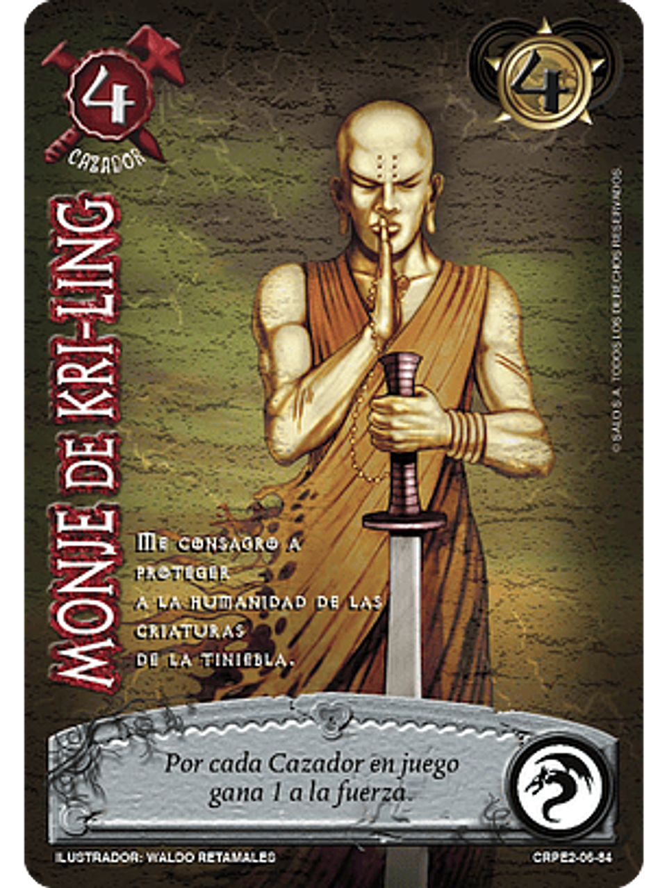 Monje de Kri-Ling (CRPE2 - Cazador) 1