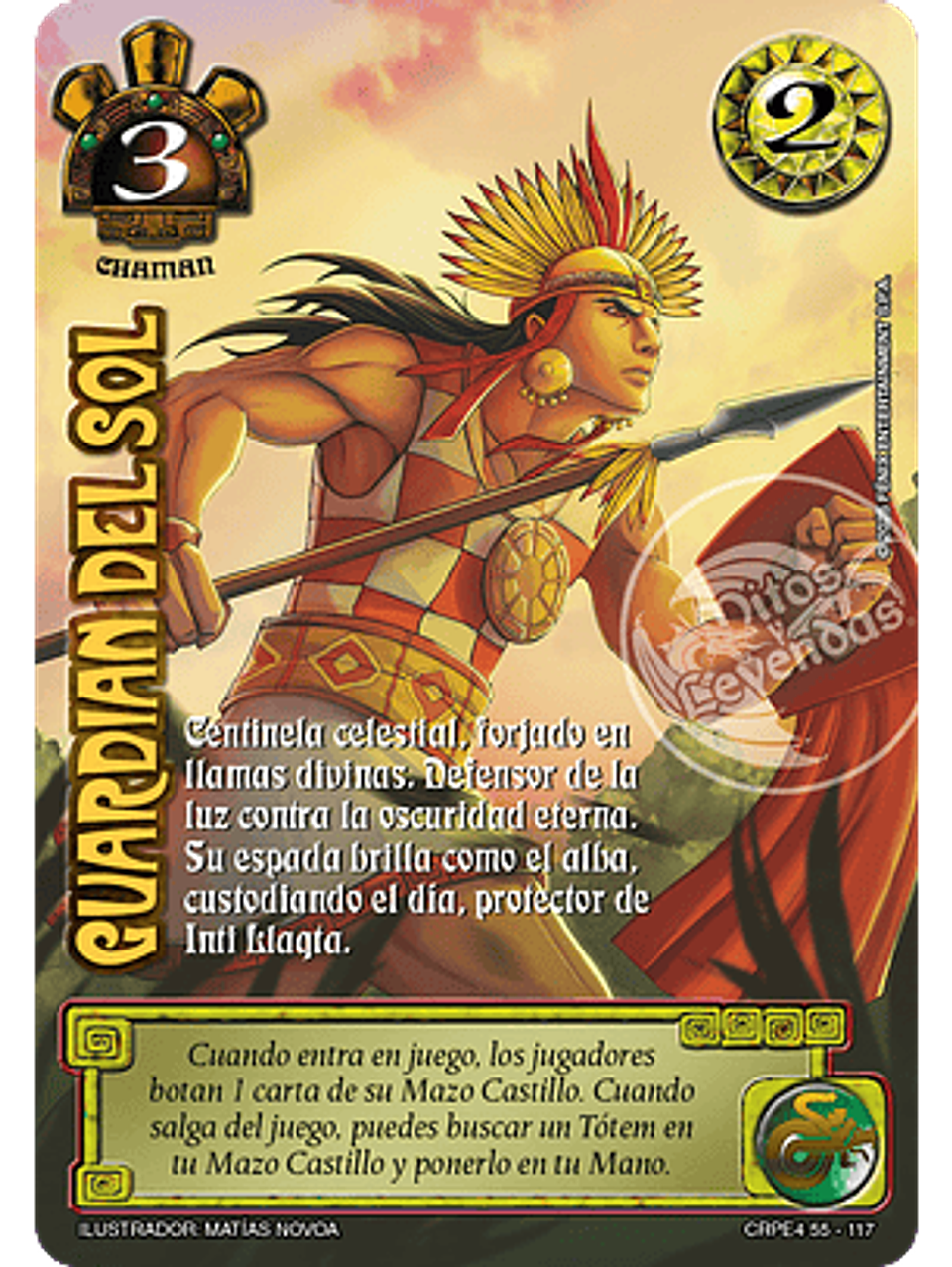 Guardián del Sol (Kit Racial Chamán 2025) 1