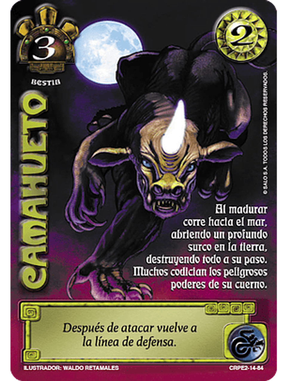 Camahueto (CRPE2 - Bestia) 1