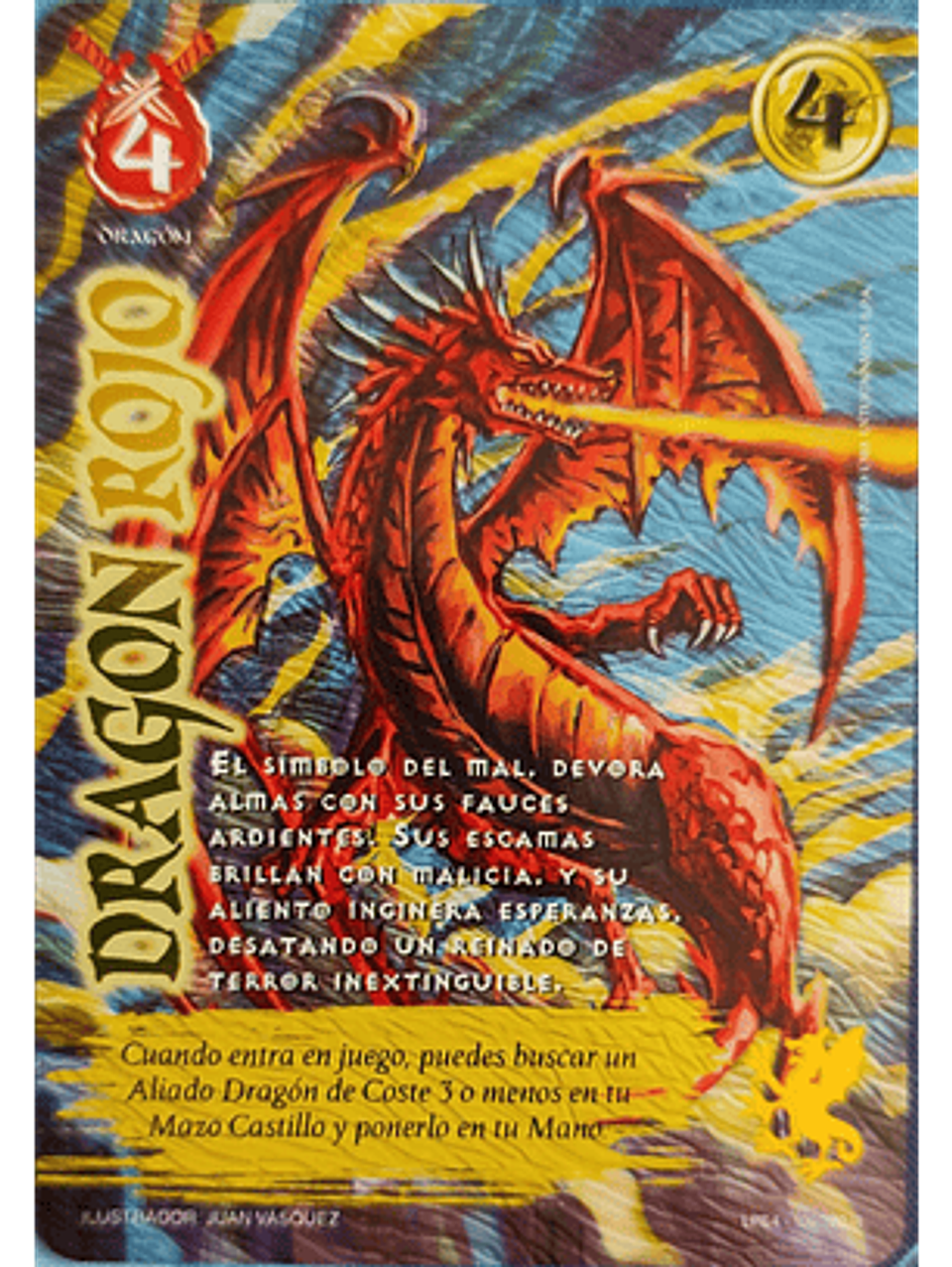 Dragon Rojo (LPE4 - Real) 1