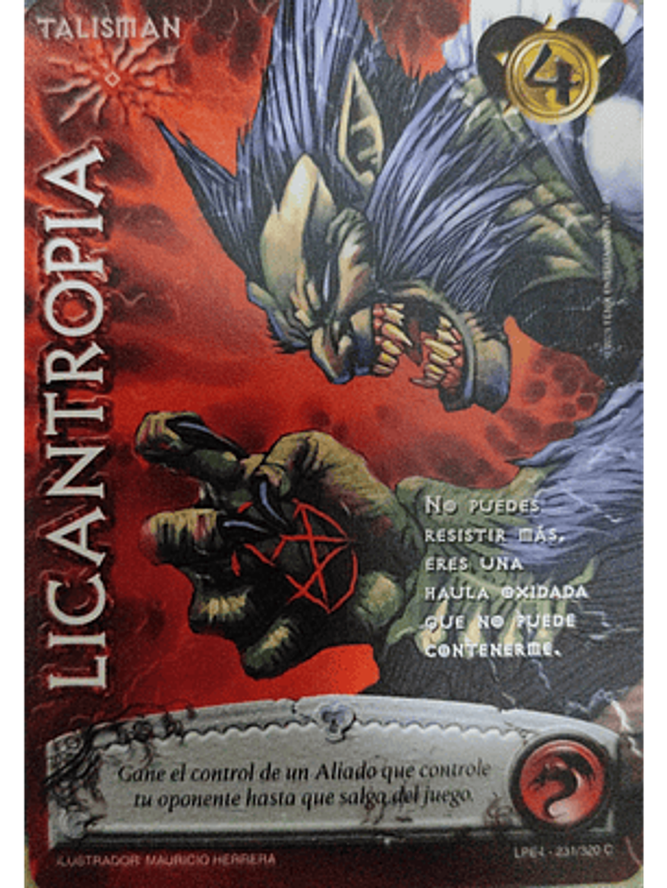 Licantropía (LPE4 - Cortesana) 1