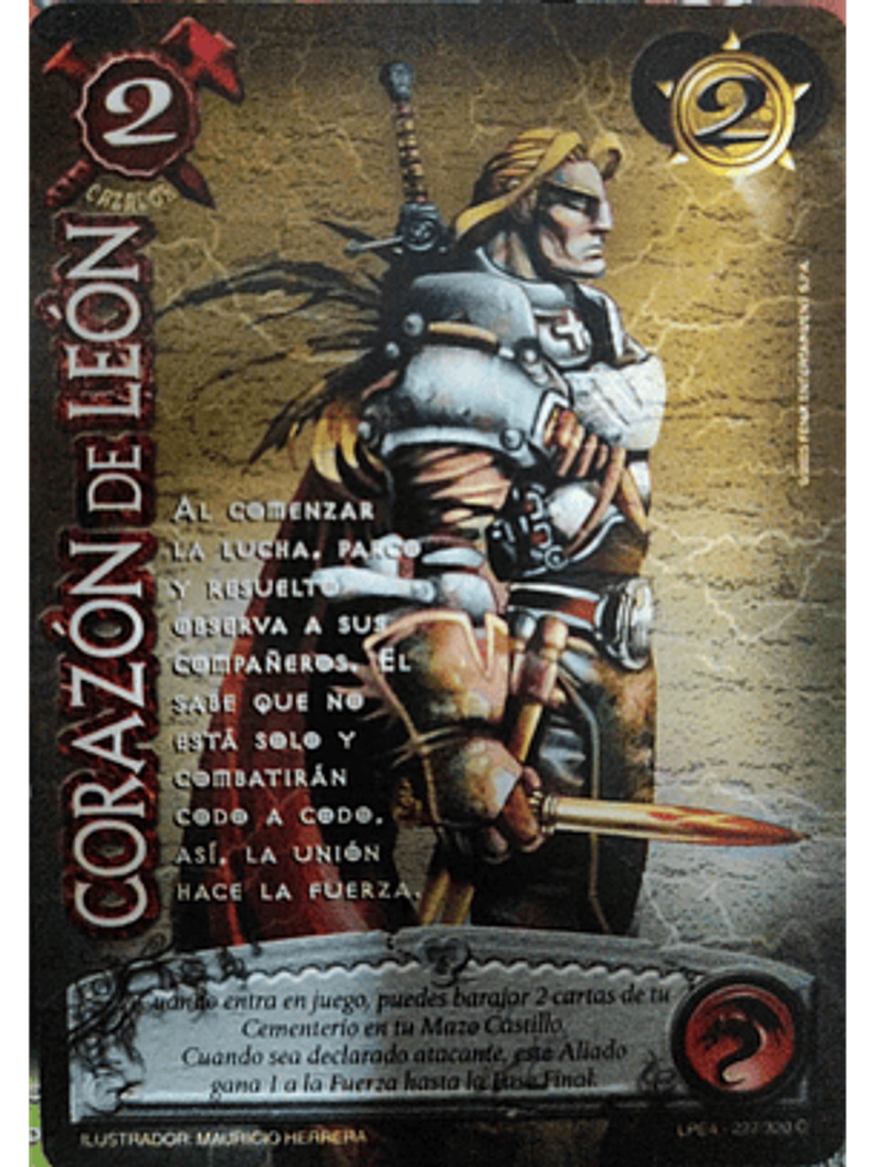 Corazón de León (LPE4 - Cortesana) 1