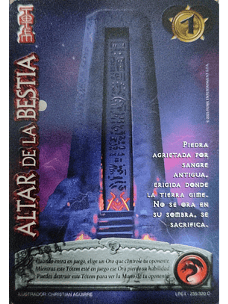 Altar de la Bestia (LPE4 - Cortesana) 1