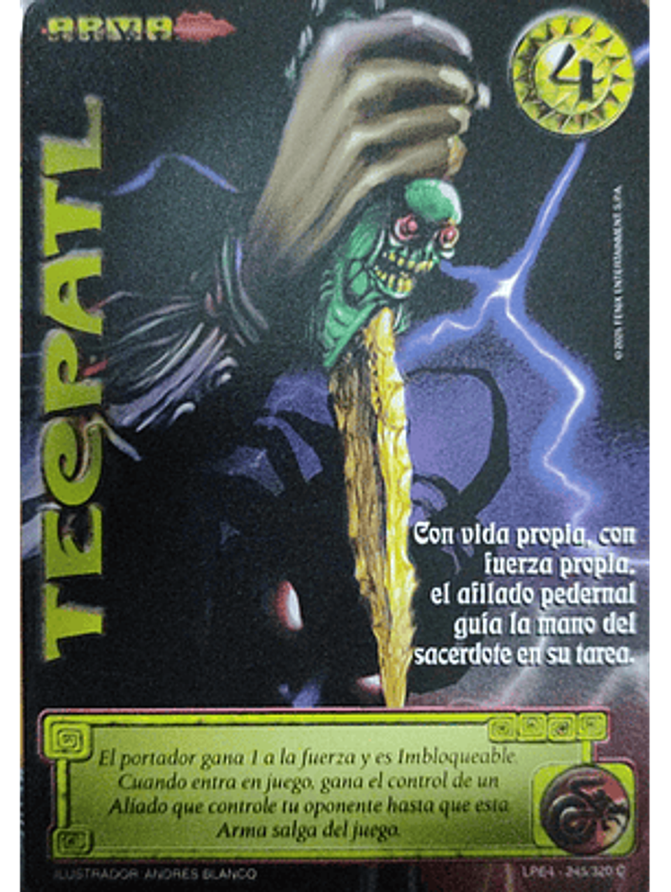 Tecpatl (LPE4 - Cortesana) 1