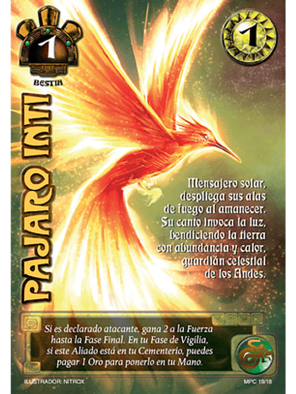 Pajaro Inti (MP1 - Promocional) 1