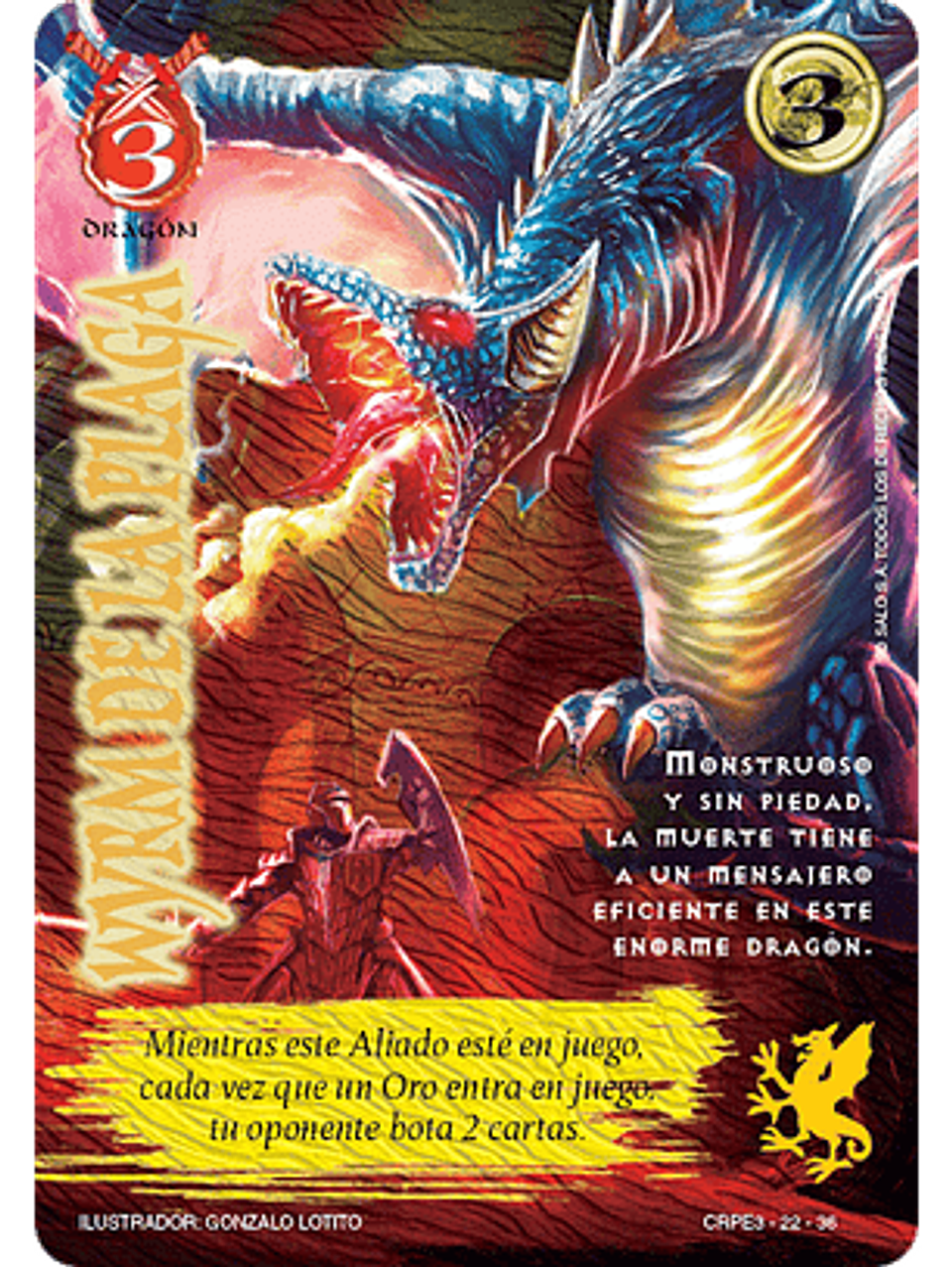 Wyrm de la Plaga (CRPE3 - Dragón) 1