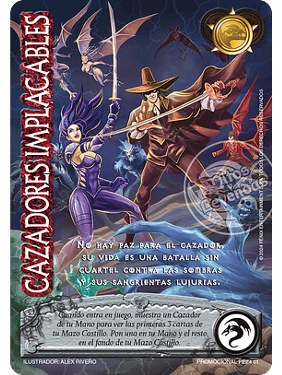 Cazadores Implacables (LBPE24 - Arte Alternativo) 1