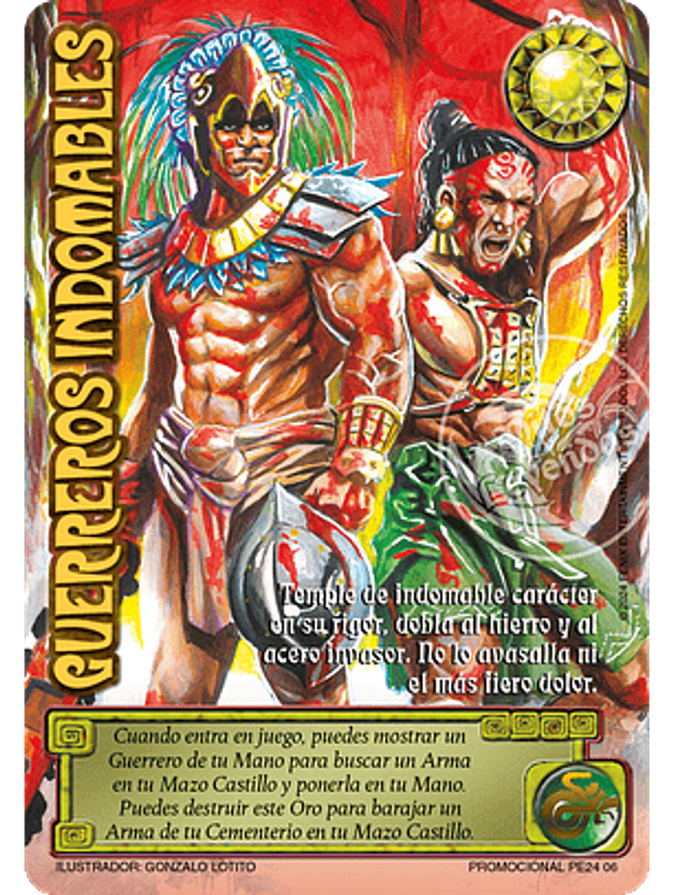 Guerreros Indomables (LBPE24 - Arte Alternativo) 1