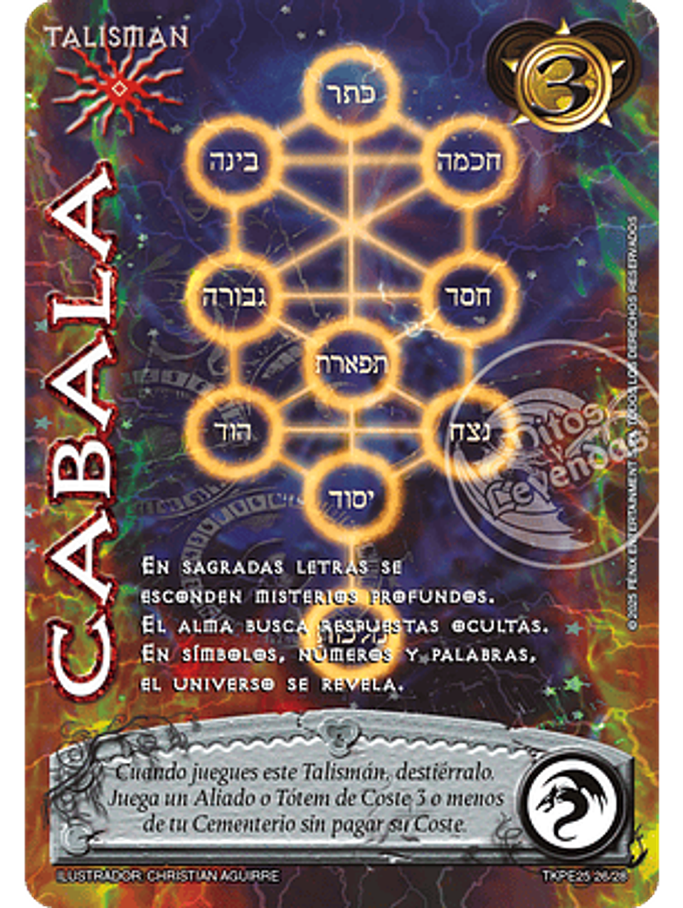 Cábala  (TK25 - Honor y Ferocidad) 1