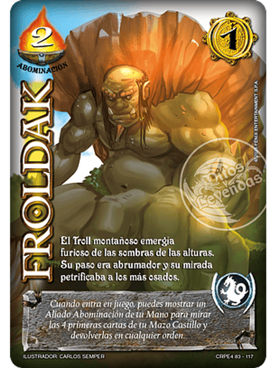 Froldak (Kit Racial Abominación 2025) 1