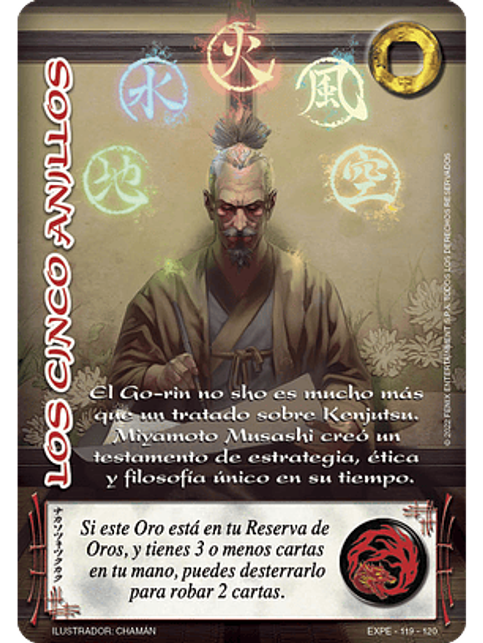 Los Cinco Anillos (EXT22 - Esp Del Dragón) 1