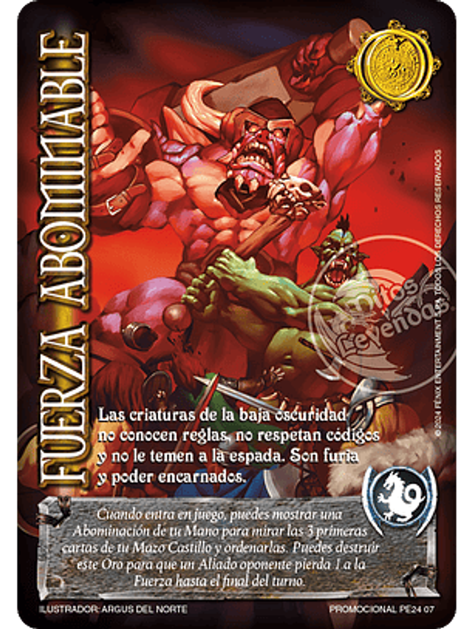 Fuerza Abominable (LBPE24 - Arte Alternativo) 1