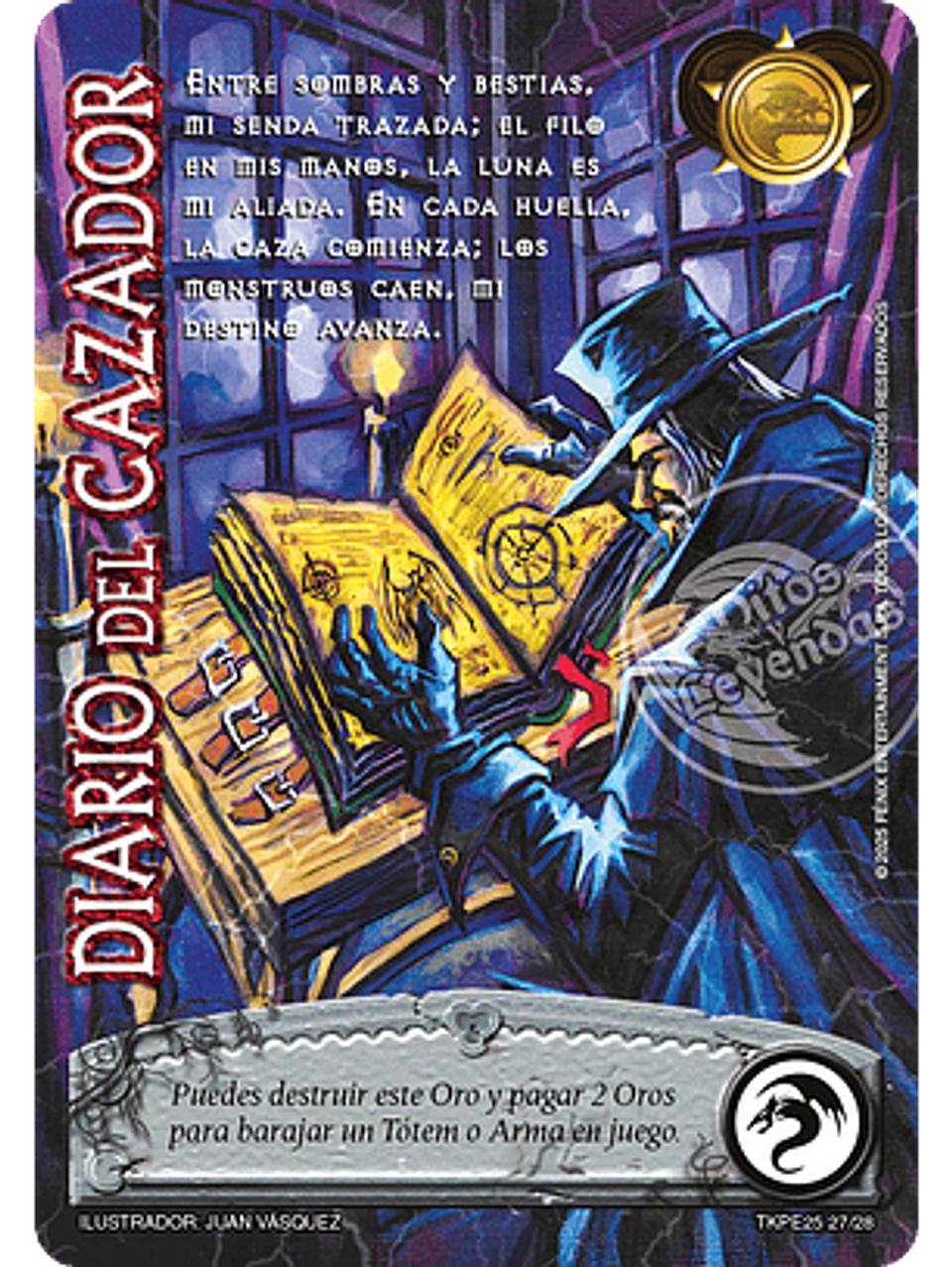 Diario del Cazador (TK25 - Honor y Ferocidad) 1