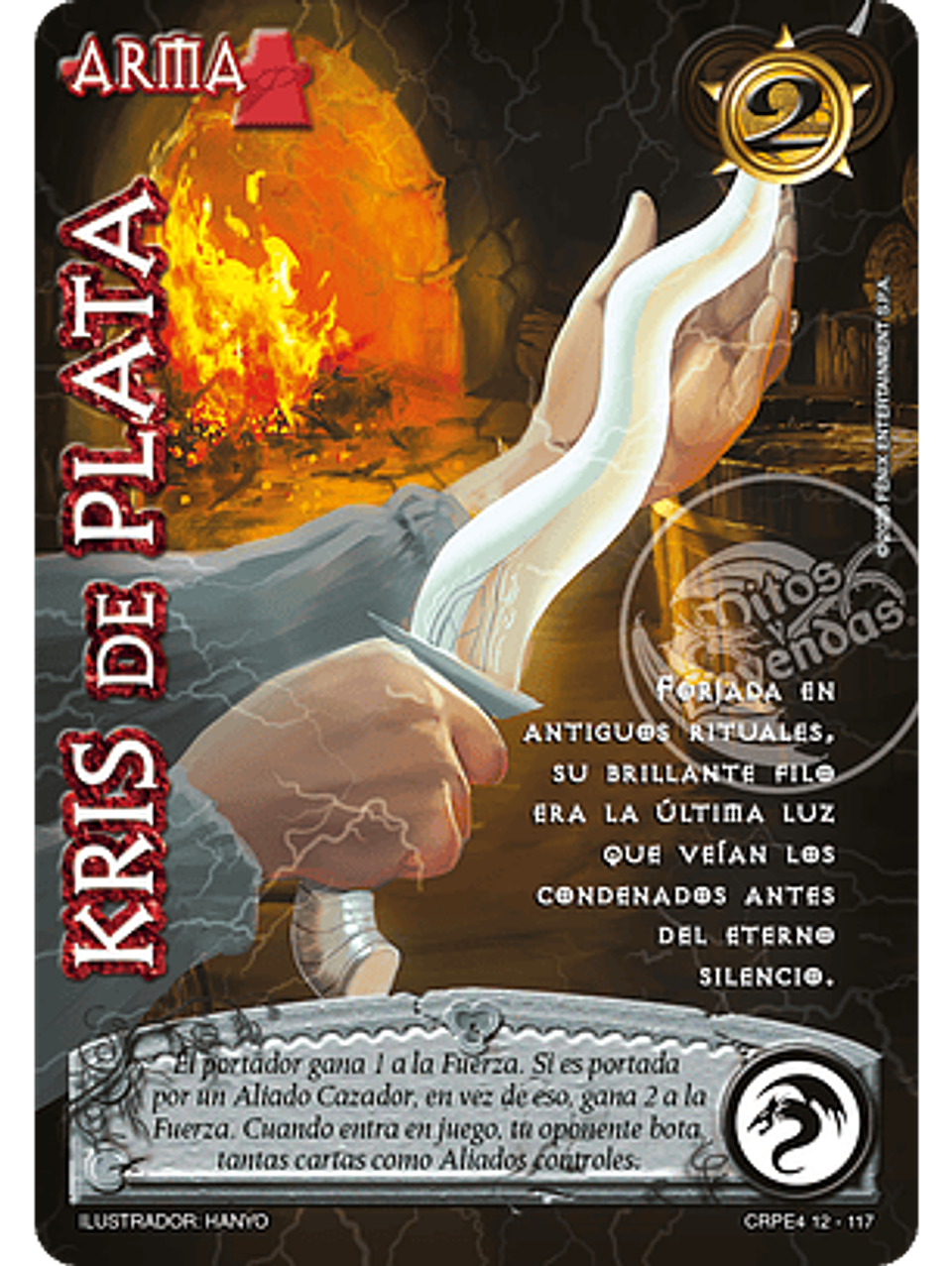 Kris de Plata (Kit Racial Cazador 2025) 1