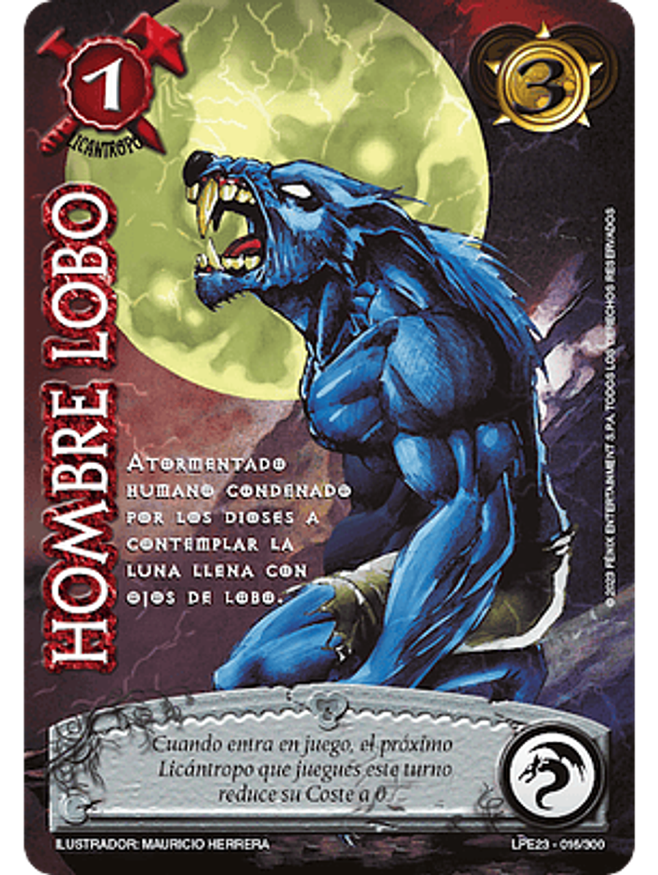 Hombre Lobo (LPE3.0 - UR) 1