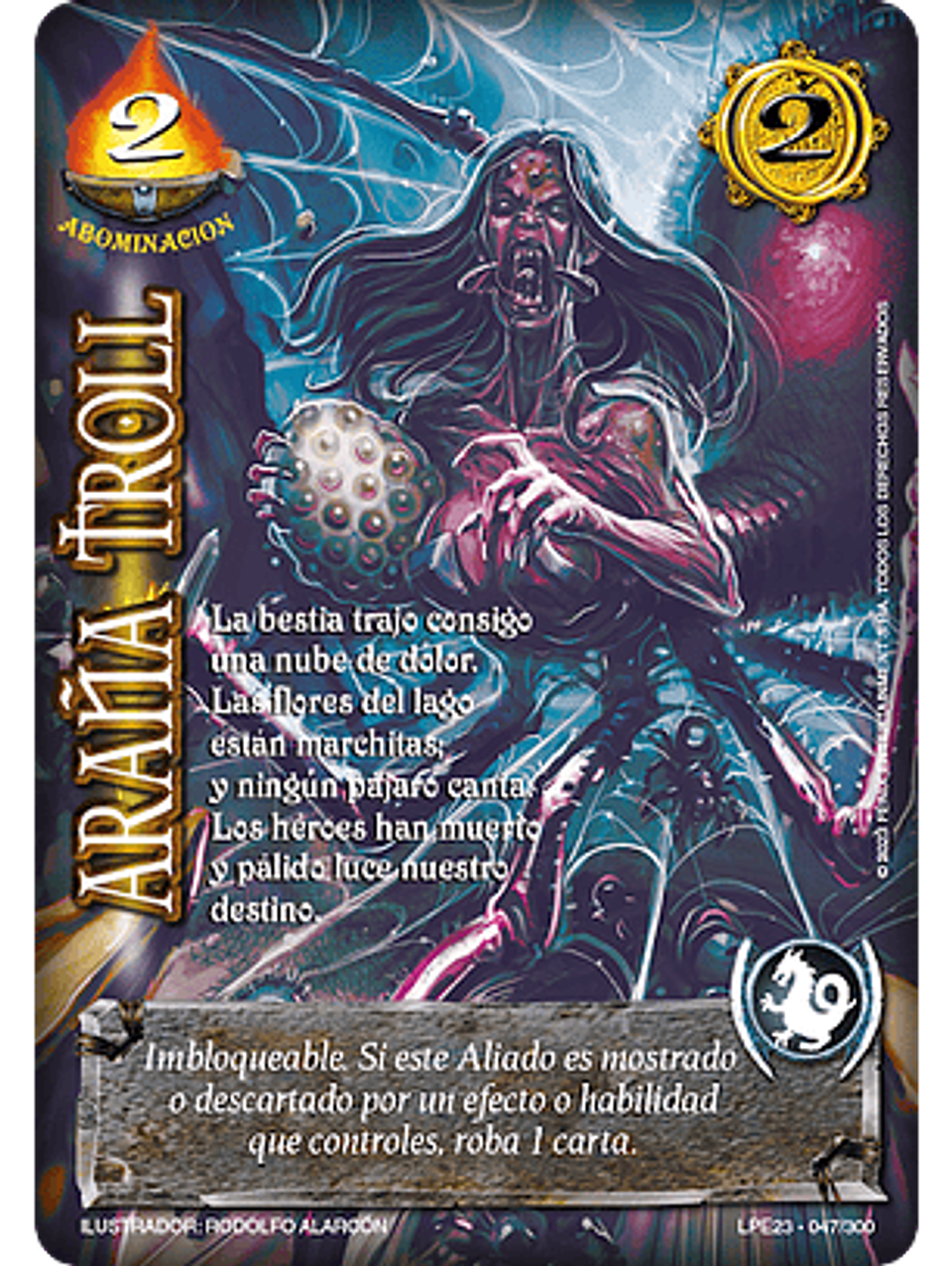 Araña Troll (LPE3.0 - MR) 1