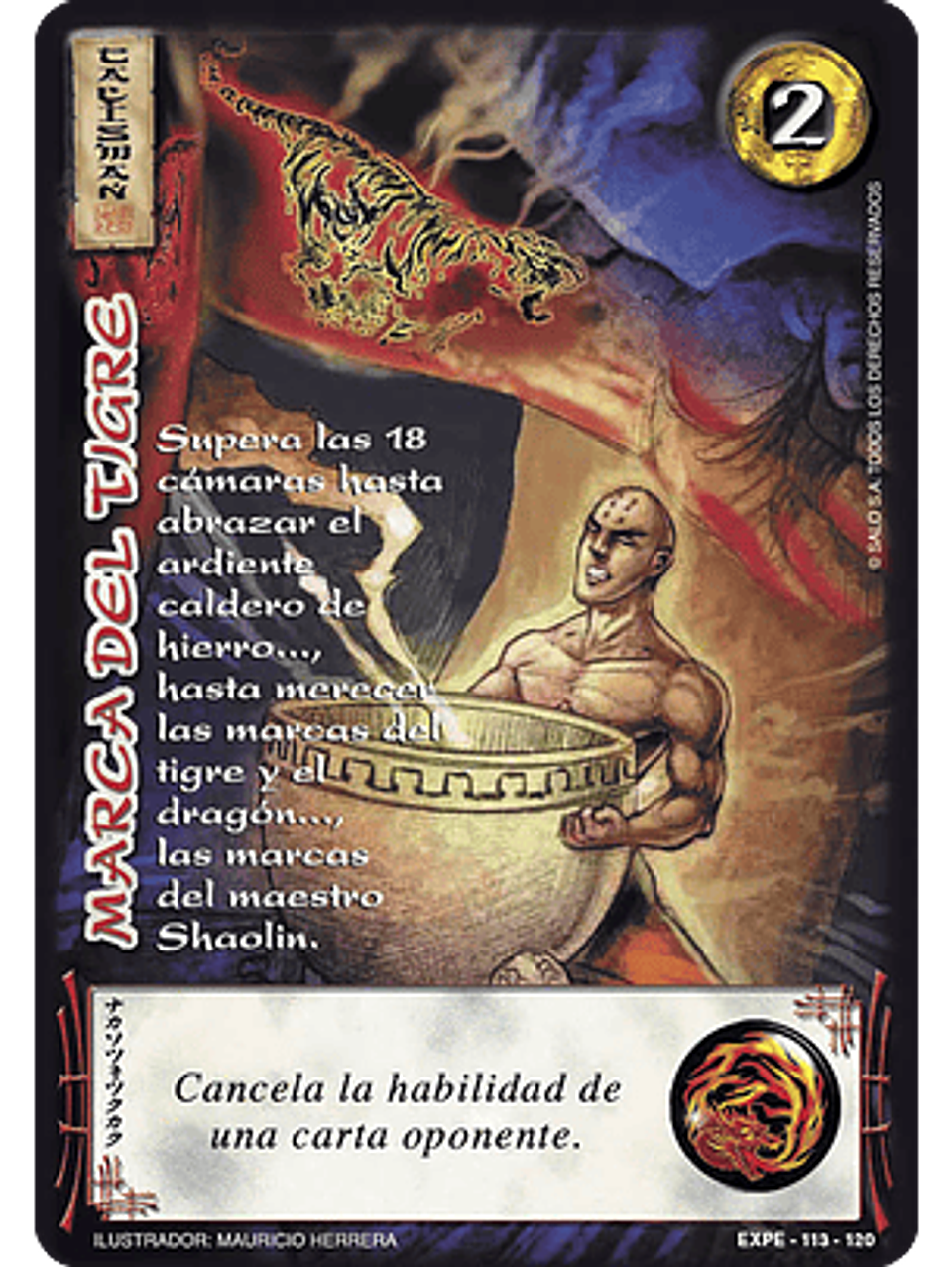Marca del Tigre (EXT22 - Esp Del Dragón) 1