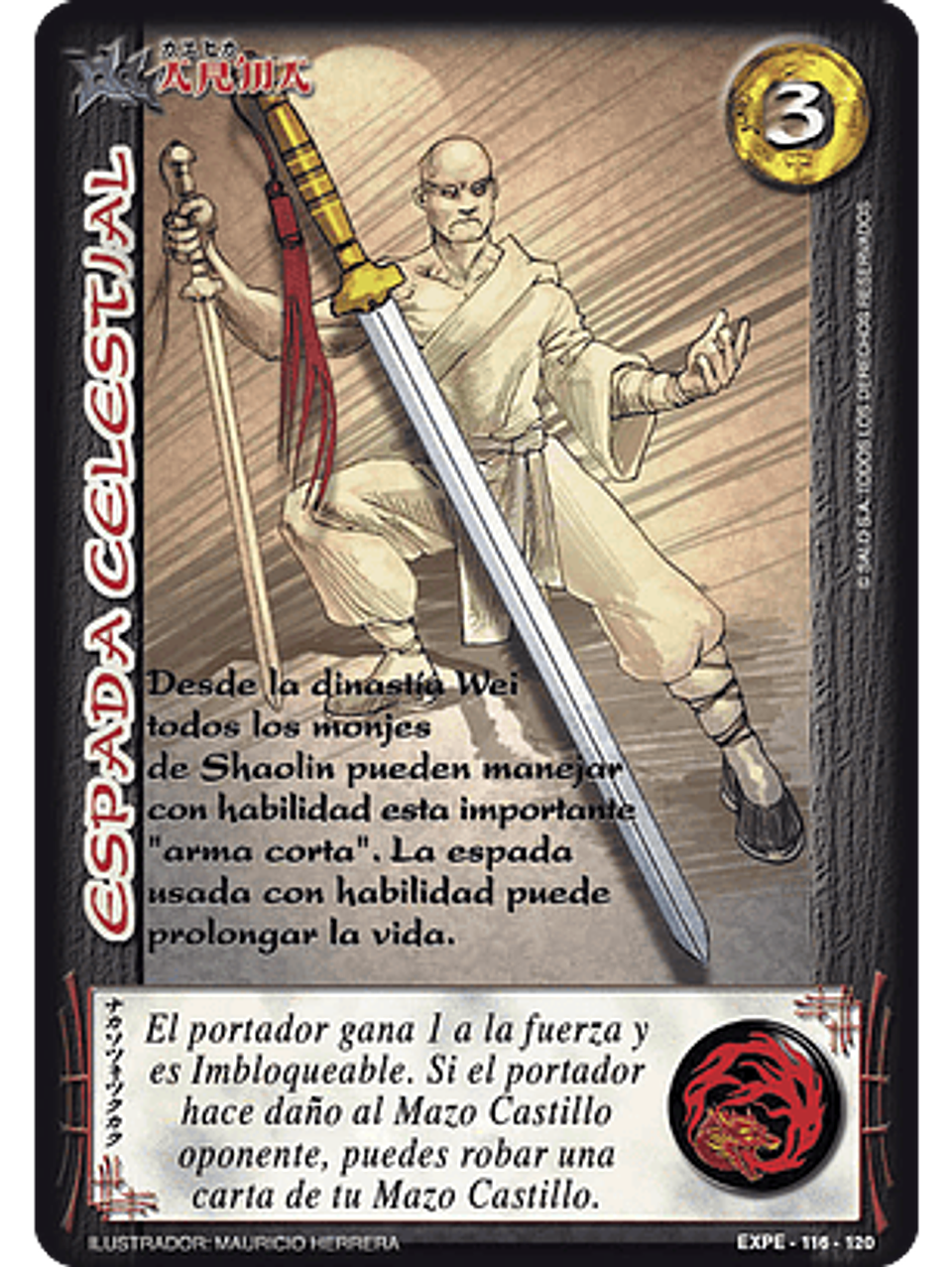 Espada Celestial (EXT22 - Esp Del Dragón) 1