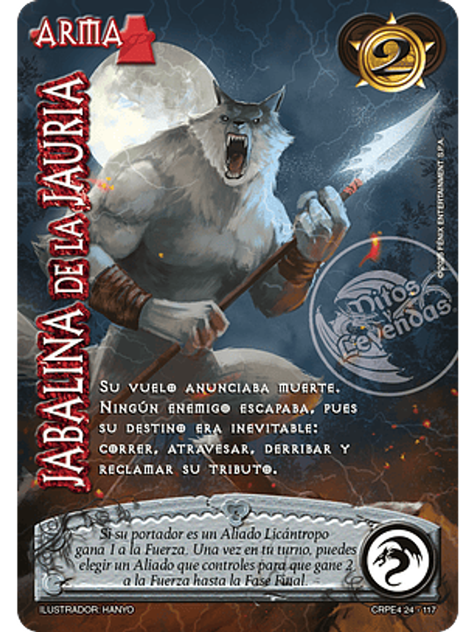 Jabalina de la Jauria (Kit Racial Licántropo 2025) 1