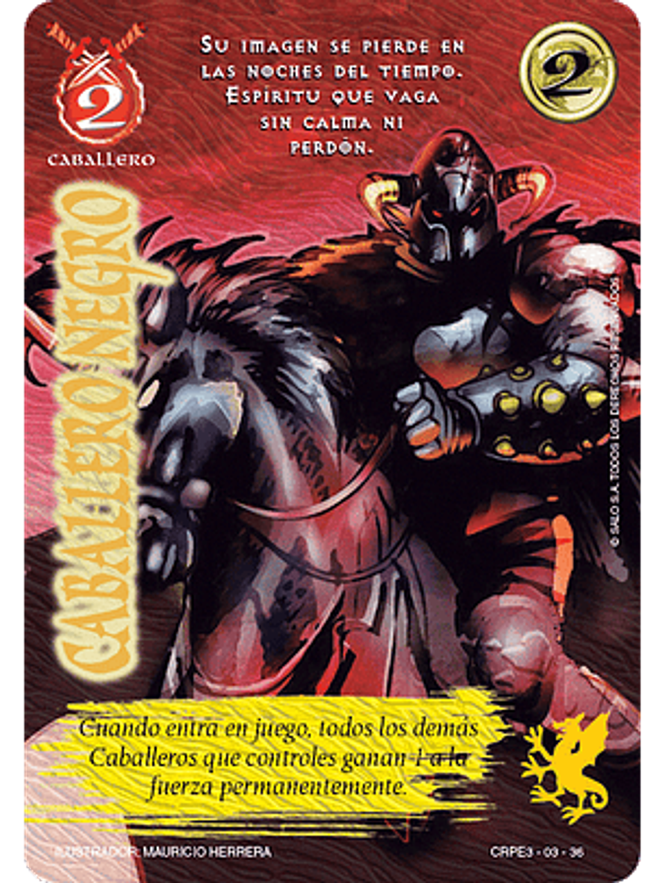 Caballero Negro (CRPE3 - Caballero) 1