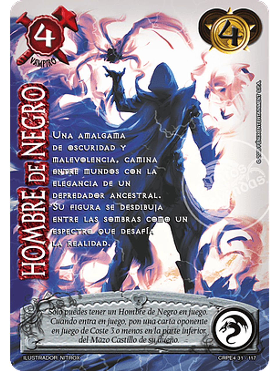 Hombre de Negro (Kit Racial Vampiro 2025) 1