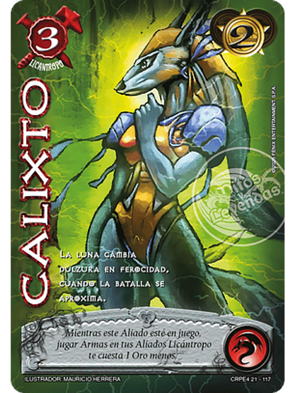 Calixto (Kit Racial Licántropo 2025) 1