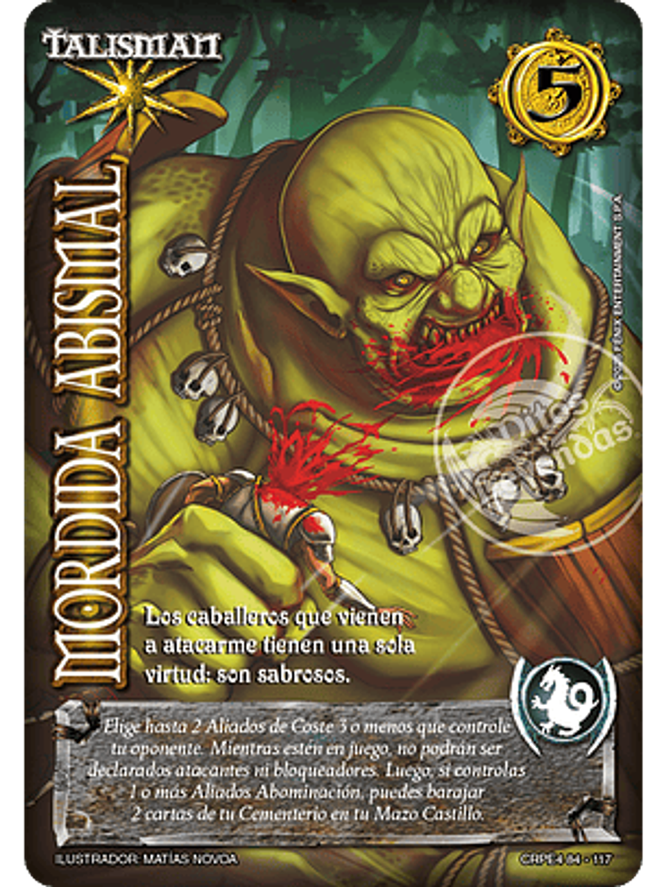 Mordida Abismal (Kit Racial Abominación 2025) 1