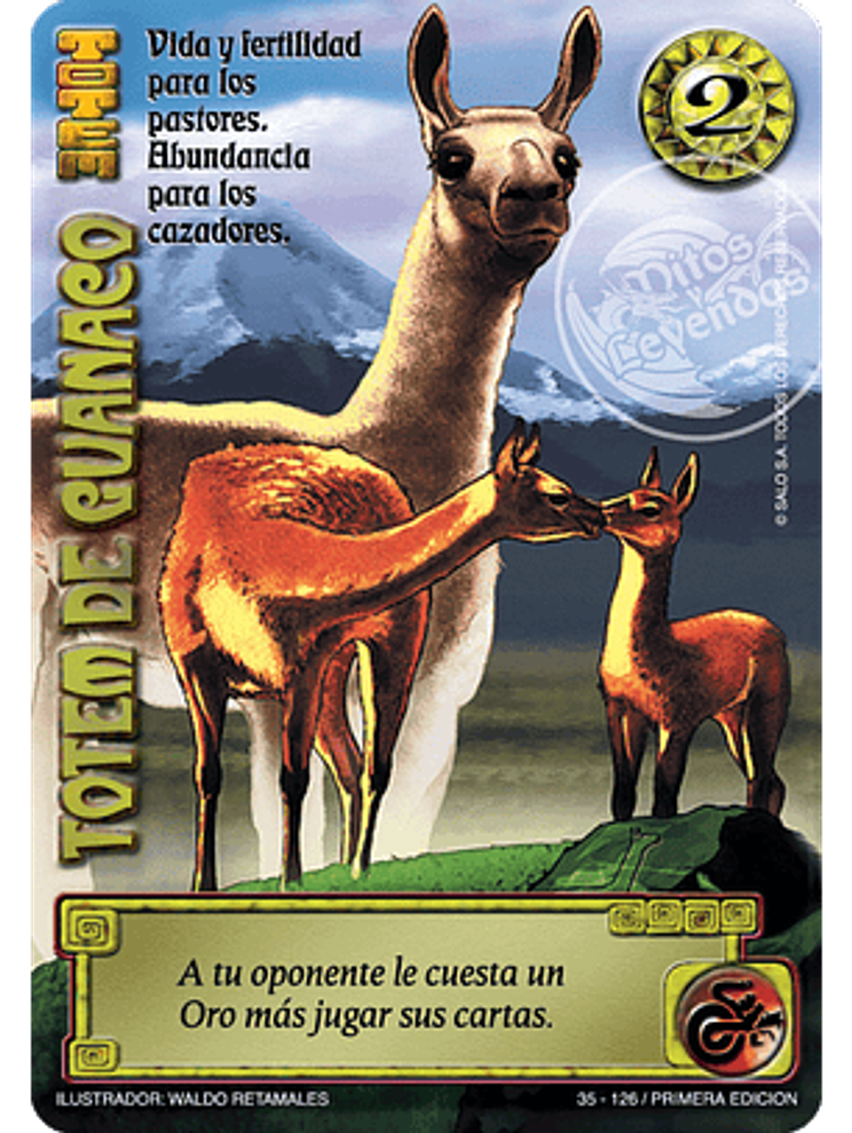 Totem de Guanaco 1
