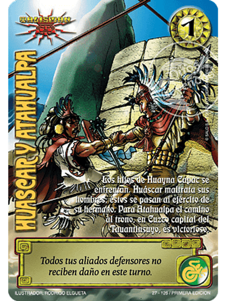 Huascar y Atahualpa 1