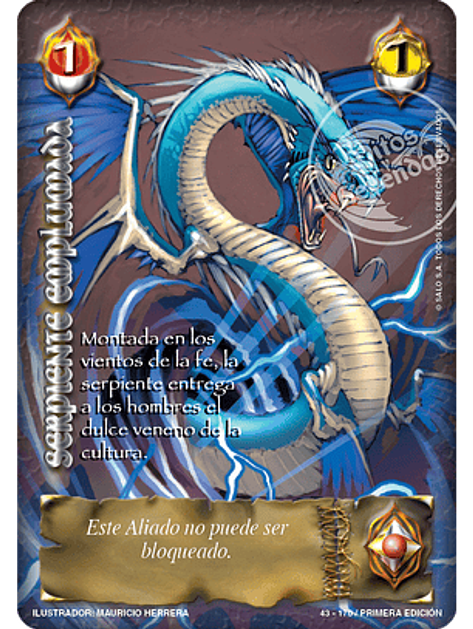 Serpiente Emplumada 1