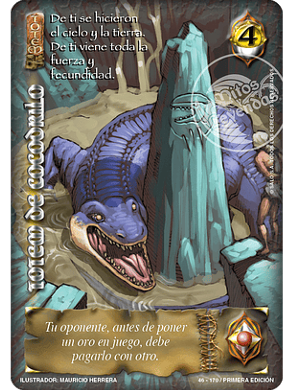 Totem de Cocodrilo 1