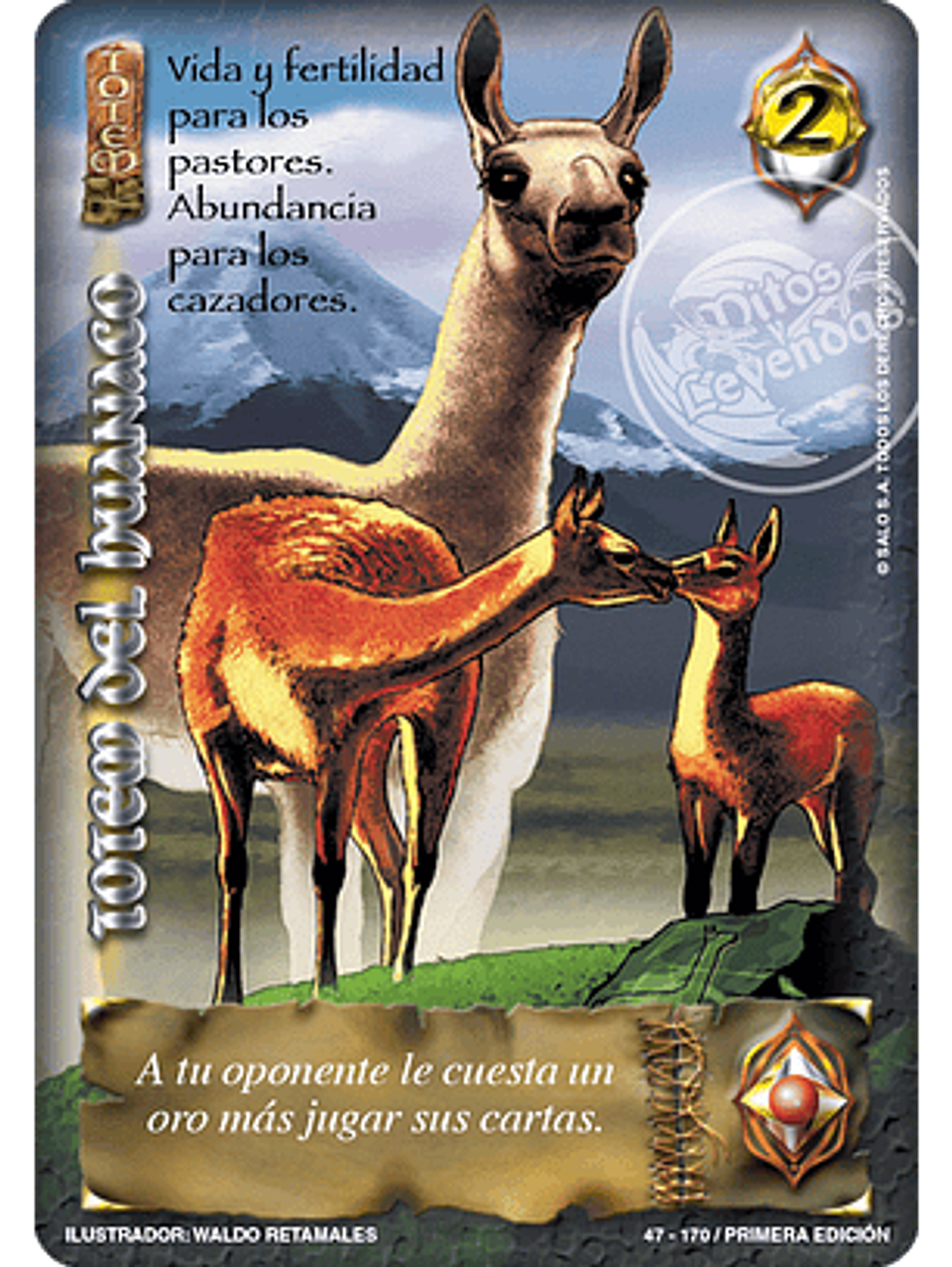 Totem de Guanaco 1