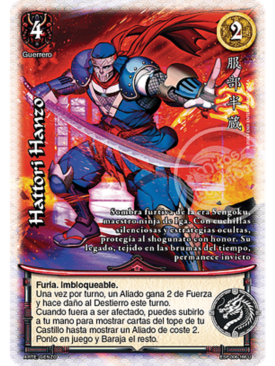 Hattori Hanzo (Esp.Samurai - UR) 1