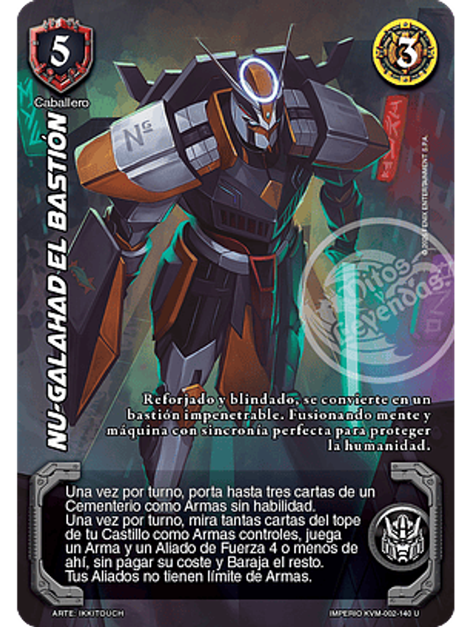 Nu-Galahad el Bastión (KVM - Ultra Real) 1