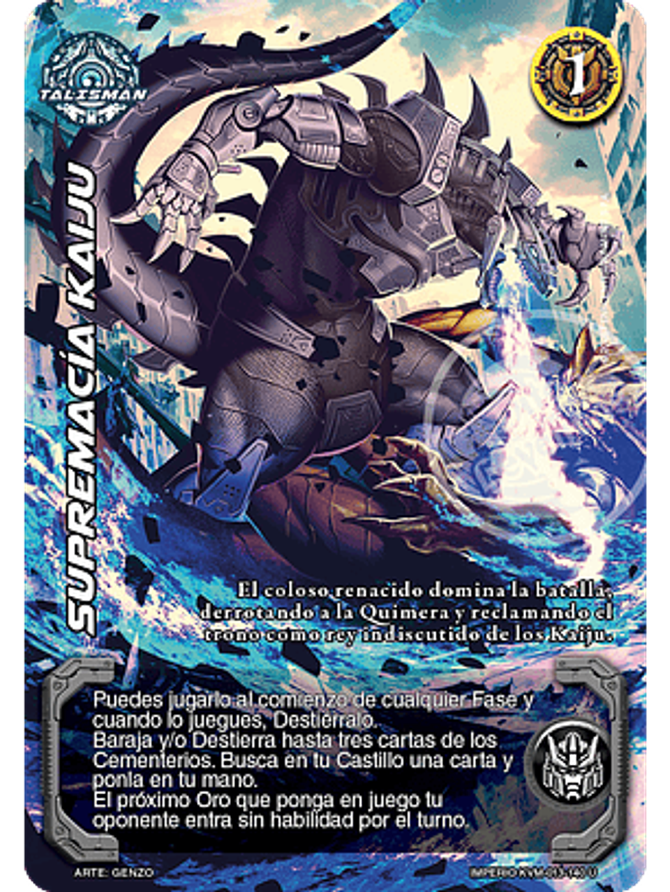 Supremacía Kaiju (KVM - Ultra Real) 1