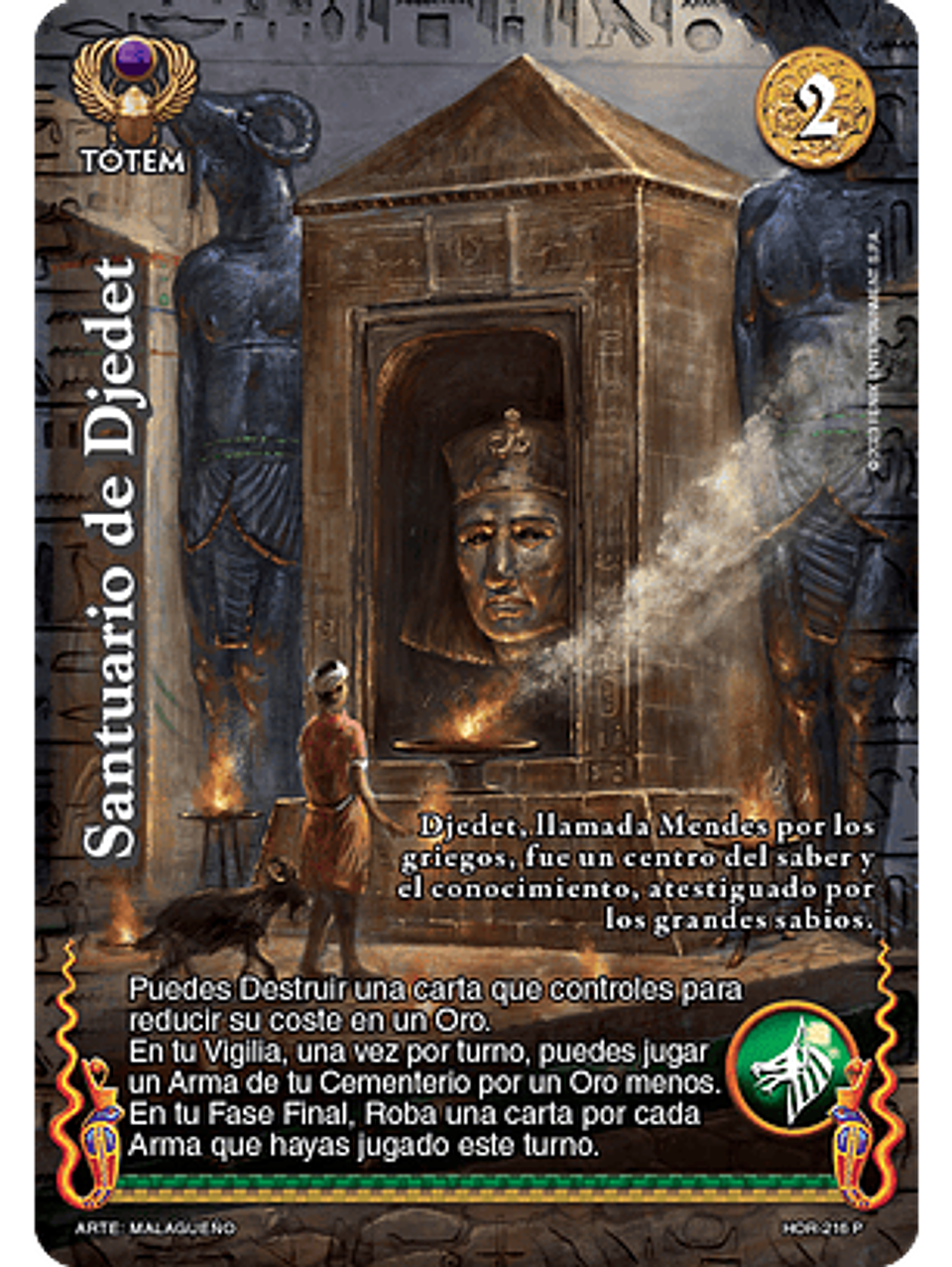 Santuario de Djedet (La Venganza de Horus - Promocional) 1