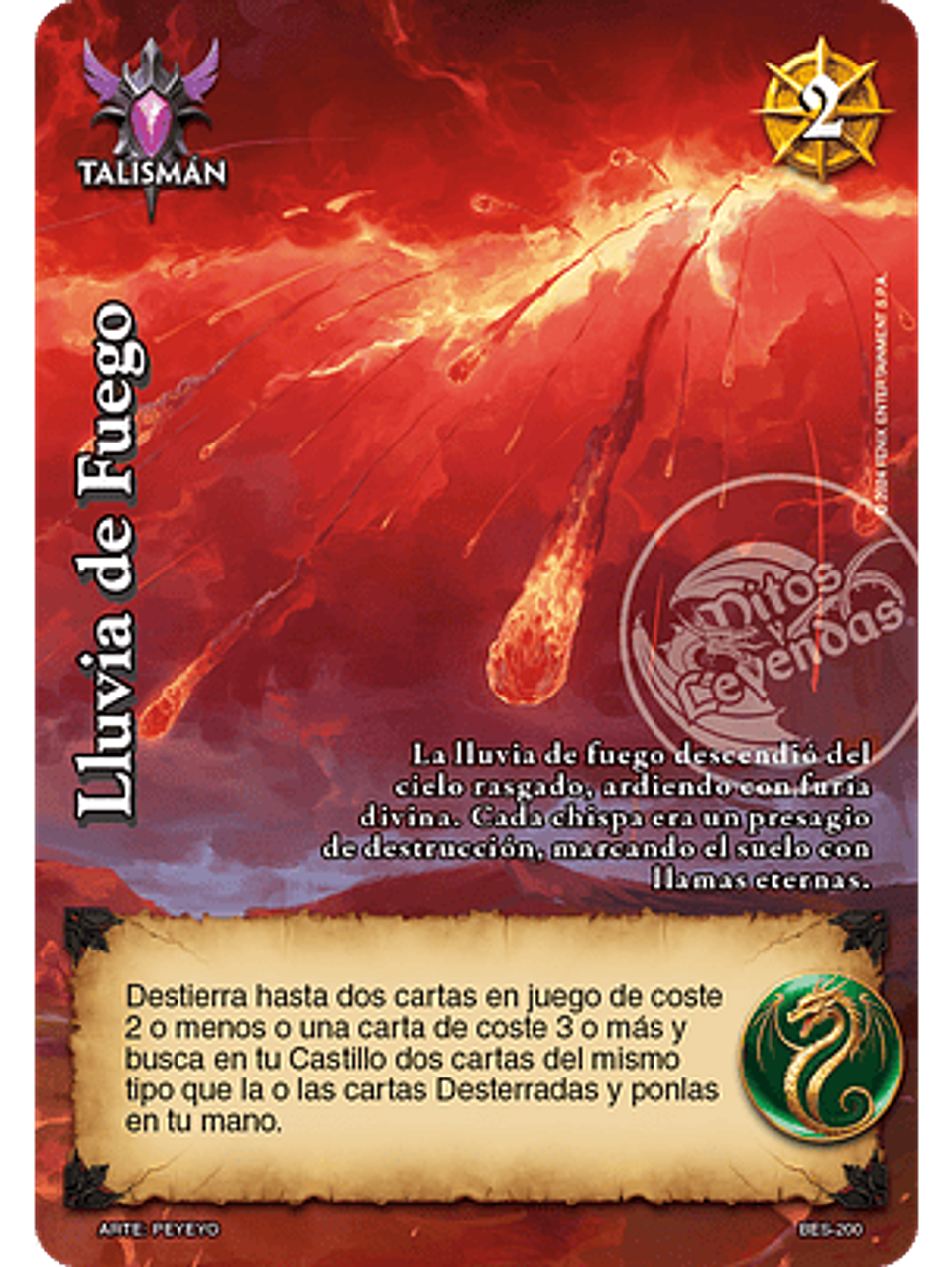 Lluvia de Fuego (Bestiarium - Promocional) 1