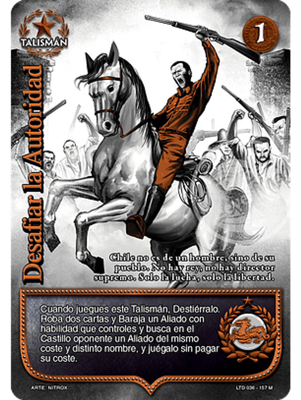 Desafiar la autoridad (LTD - Mega Real) 1