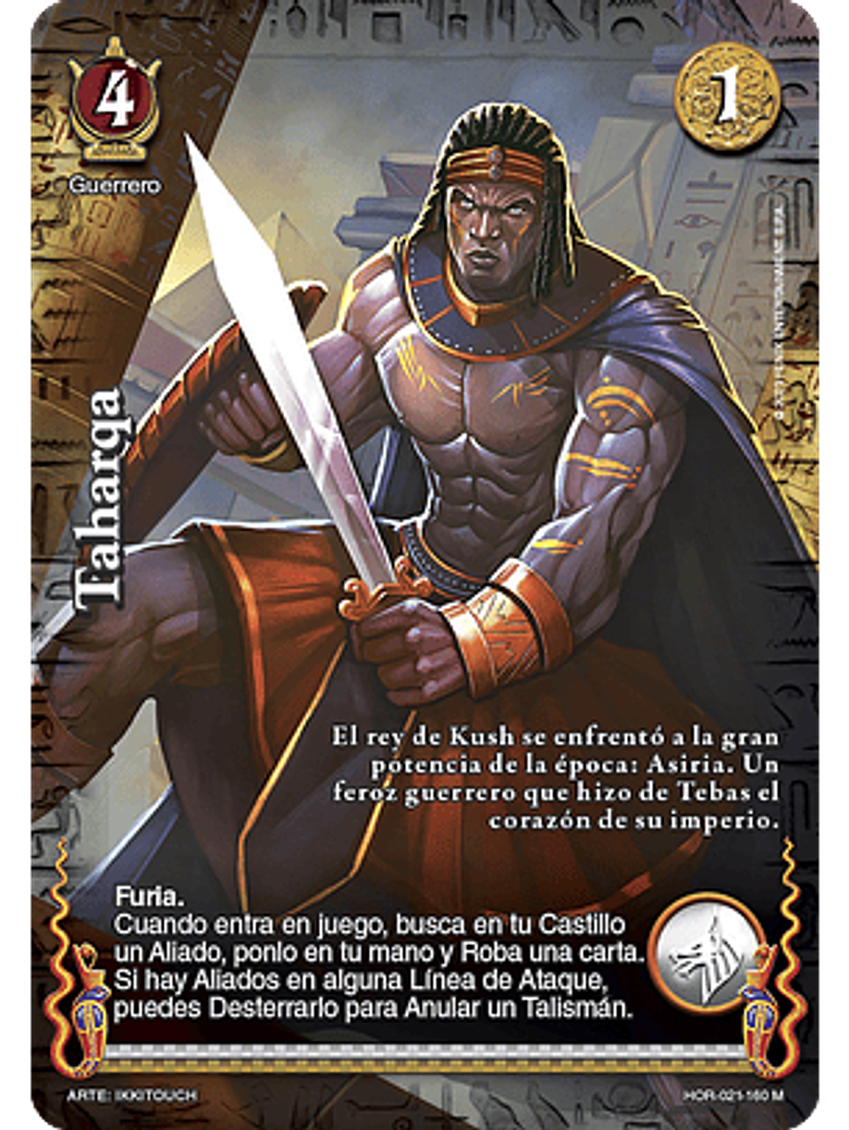 Taharqa (La Venganza de Horus - MR) 1